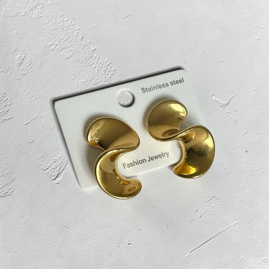 Boucles d’oreilles design abstrait